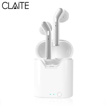 CLAITE H17T Mini TWS Wireless bluetooth 5.0 Earphone Hi-fi Stereo HD Call Earbuds Button Headset with Mic for Iphone Xiaomi
CLAITE H17T Mini TWS Wireless bluetooth 5.0 Earphone Hi-fi Stereo HD Call Earbuds Button Headset with Mic for Iphone Xiaomi