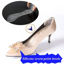 1Pair T-shaped Invisible Silicone Women Arched Support Insert Insole Seven Points Pad Two In One High-heels Insoles QD-1
1Pair T-shaped Invisible Silicone Women Arched Support Insert Insole Seven Points Pad Two In One High-heels Insoles QD-1