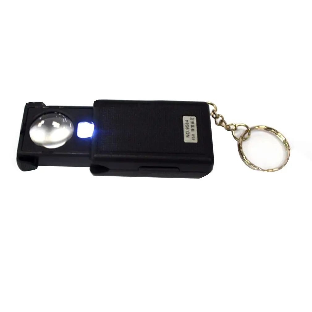 45X Magnifier Mini Microscope Jewelry Antiques Identification Magnifying Glass Pull-out Switch Loupe Glass LED Light
45X Magnifier Mini Microscope Jewelry Antiques Identification Magnifying Glass Pull-out Switch Loupe Glass LED Light