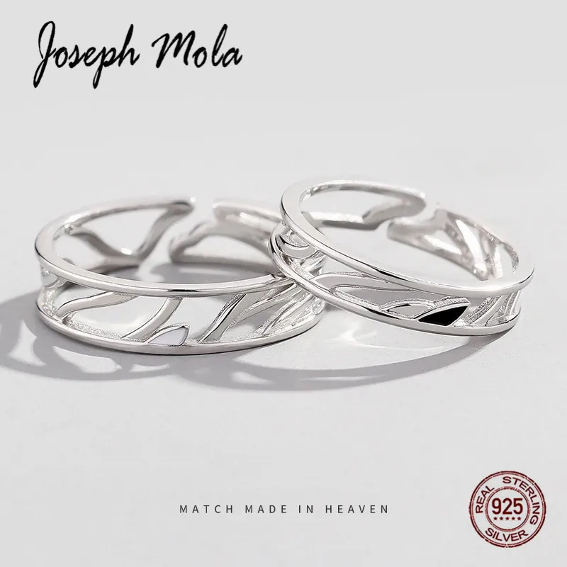 Joseph Mola 925 Sterling Silver Simple Style Ring Black Leaf Hollow Romantic Resizable Rings For Women Love Fine Jewelry Gift
Joseph Mola 925 Sterling Silver Simple Style Ring Black Leaf Hollow Romantic Resizable Rings For Women Love Fine Jewelry Gift