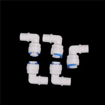 5PCS Male 1/8" Thread - 1/4" OD Tube PE Pipe Fitting Hose Elbow Quick Connector Aquarium RO Water Filter Reverse Osmosis System 
5PCS Male 1/8" Thread - 1/4" OD Tube PE Pipe Fitting Hose Elbow Quick Connector Aquarium RO Water Filter Reverse Osmosis System
