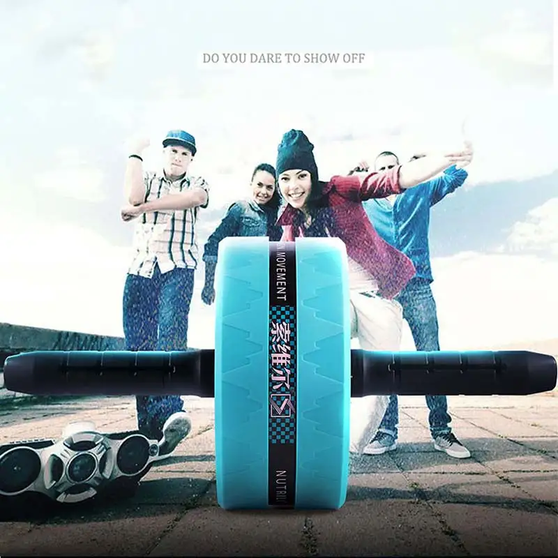 Mute Abdominal Wheel Sports Roller Abdomen Portable Gym Exercise Equipment
Mute Abdominal Wheel Sports Roller Abdomen Portable Gym Exercise Equipment