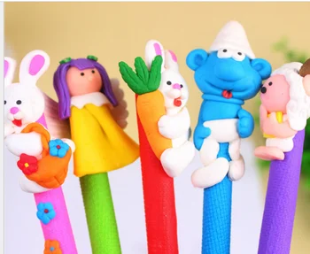 Ball Pen100pcs/Lot 0.7mm Korean Stationery Softball Pen Handmade Cartoon Character Gift Writing Supplies BP120
Ball Pen100pcs/Lot 0.7mm Korean Stationery Softball Pen Handmade Cartoon Character Gift Writing Supplies BP120