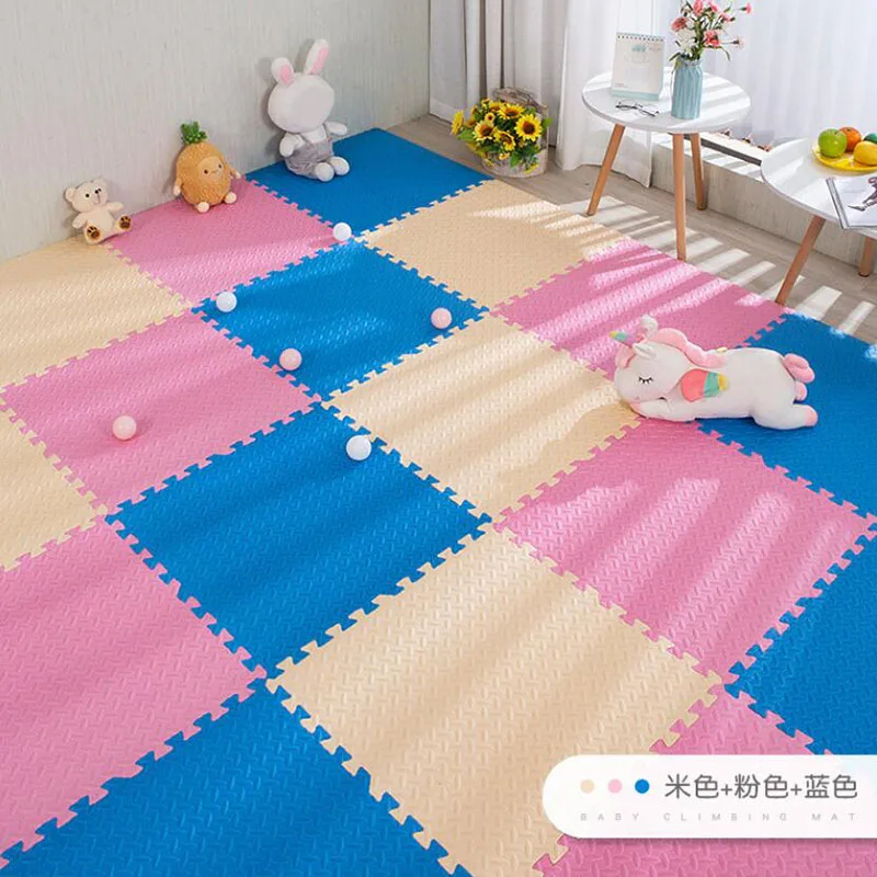 10 Pcs/Lot EVA Foam Baby Play Mat Stitching Crawling Rug Kid Developing Mat Assembled Solid Carpet Puzzle Pad Baby Gym Toys
10 Pcs/Lot EVA Foam Baby Play Mat Stitching Crawling Rug Kid Developing Mat Assembled Solid Carpet Puzzle Pad Baby Gym Toys
