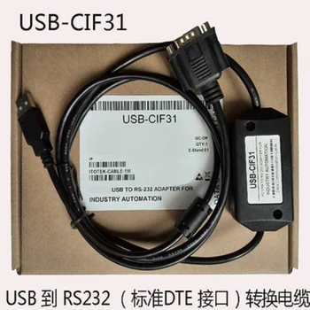 USB to RS232 conversion cable communication indicator support traditional PLC programming line USB-CIF31 length 1.5m
USB to RS232 conversion cable communication indicator support traditional PLC programming line USB-CIF31 length 1.5m