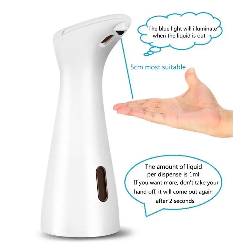 2020 200ML Automatic Soap Dispenser Infrared Motion Sensor Liquid Dish Soap Dispenser
2020 200ML Automatic Soap Dispenser Infrared Motion Sensor Liquid Dish Soap Dispenser