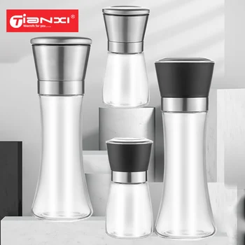 TIANXI 304 Stainless Steel Manual Salt Pepper Grinder Spice Salt and Pepper Adjustable And Easy To Use Kitchen Tools
TIANXI 304 Stainless Steel Manual Salt Pepper Grinder Spice Salt and Pepper Adjustable And Easy To Use Kitchen Tools