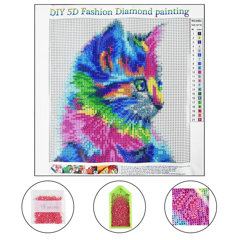 Diamond Mosaic Diamond Painting Art Embroidery Animals Cat Owl Handmake Cross Stitch Rhinestones Pictures Kit Home Decoration
Diamond Mosaic Diamond Painting Art Embroidery Animals Cat Owl Handmake Cross Stitch Rhinestones Pictures Kit Home Decoration