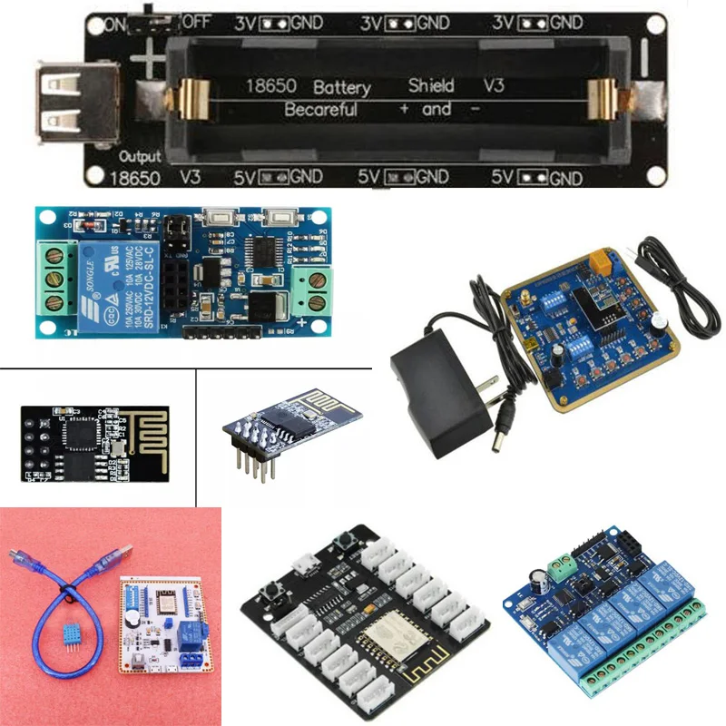1pcs 3S1P 11.1V 18650 Holder with Battery Build-in PCM Protection Circuit Module