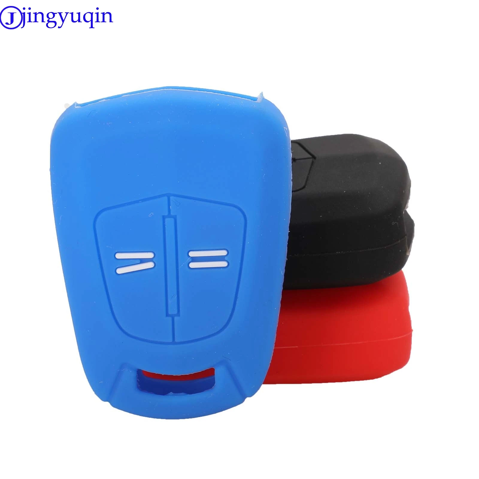 jingyuqin 2 Buttons Car Key Cover Case Silicone Auto Styling For Vauxhall Opel Corsa Agila Meriva | Автомобили и мотоциклы