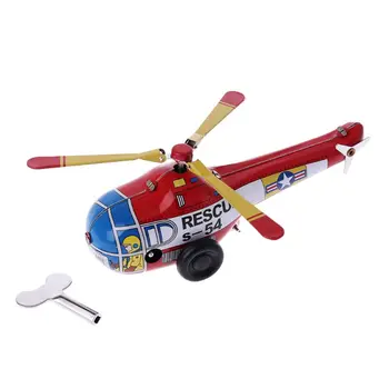 Metal Airplane Children Kids Toys Vintage Clockwork Spring Rotation Helicopter Colorful Painting Creative Gifts
Metal Airplane Children Kids Toys Vintage Clockwork Spring Rotation Helicopter Colorful Painting Creative Gifts