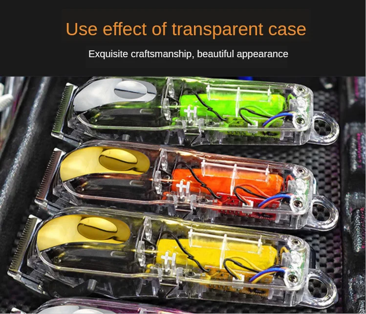 Description Picture 6 of itemFor Wahl 8148/8591 Transparent Electric Hair Clipper Cover Plastic Shop Trimmer Hairdressing Cutting Barber G0404