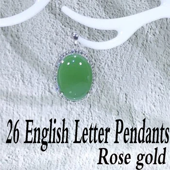 Fashion Classic Sterling Silver 92526 English Letter Rose Gold A-z Pendant, Please Contact Customer Service For Real Pictures 
Fashion Classic Sterling Silver 92526 English Letter Rose Gold A-z Pendant, Please Contact Customer Service For Real Pictures