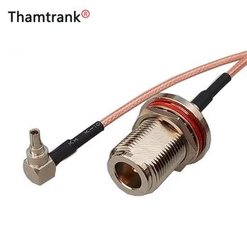 1PCS N Female Jack to CRC9 Right Angle Male Plug RG316 Pigtail Cable Assembly CRC9 to N Jack RF Coaxial Cable 15CM 6" 
1PCS N Female Jack to CRC9 Right Angle Male Plug RG316 Pigtail Cable Assembly CRC9 to N Jack RF Coaxial Cable 15CM 6"