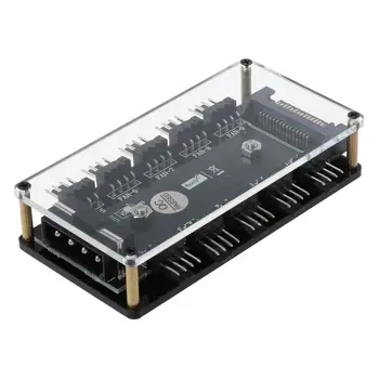 Fan HUB Adapter 4Pin Molex or SATA 15Pin Power Connector CPU Cooler PC Chassis Case Cooling Fan Splitter Adapter Converter
Fan HUB Adapter 4Pin Molex or SATA 15Pin Power Connector CPU Cooler PC Chassis Case Cooling Fan Splitter Adapter Converter