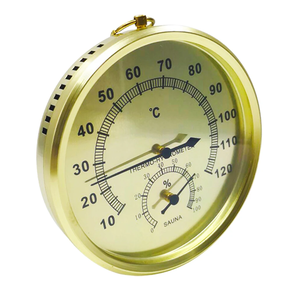 Humidity Hygrometer Aluminum Alloy Accurate Modern Indoor Outdoor Steam Room Sauna Thermometer Dial Measure Tool Home Office
Humidity Hygrometer Aluminum Alloy Accurate Modern Indoor Outdoor Steam Room Sauna Thermometer Dial Measure Tool Home Office