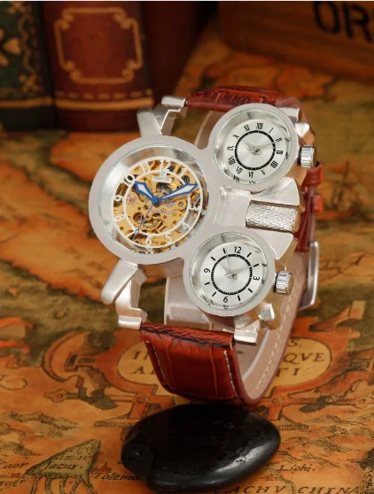 Goer Gao'er Retro Hollow out Fully Automatic Machinery Belt Watch Men Business Watch Three Movement
Goer Gao'er Retro Hollow out Fully Automatic Machinery Belt Watch Men Business Watch Three Movement