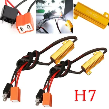 1 Pair Brand New And High Quality 50W6ΩH7 Car Load Resistance LED Light Canbus Warning Cancel Decoder
1 Pair Brand New And High Quality 50W6ΩH7 Car Load Resistance LED Light Canbus Warning Cancel Decoder