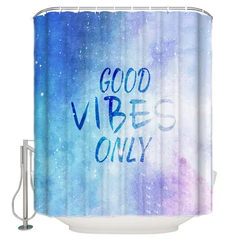 WARMTOUR Shower Curtain Text On Purple Gradient Starry Sky Bath Curtains Bathroom Decor with Hooks
WARMTOUR Shower Curtain Text On Purple Gradient Starry Sky Bath Curtains Bathroom Decor with Hooks