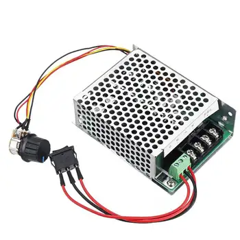 40A 2000W PWM DC Motor Controller Reverse Speed Switch Forward and Reverse Motor Speed Controller RC Reverse Control Switch 12V
40A 2000W PWM DC Motor Controller Reverse Speed Switch Forward and Reverse Motor Speed Controller RC Reverse Control Switch 12V