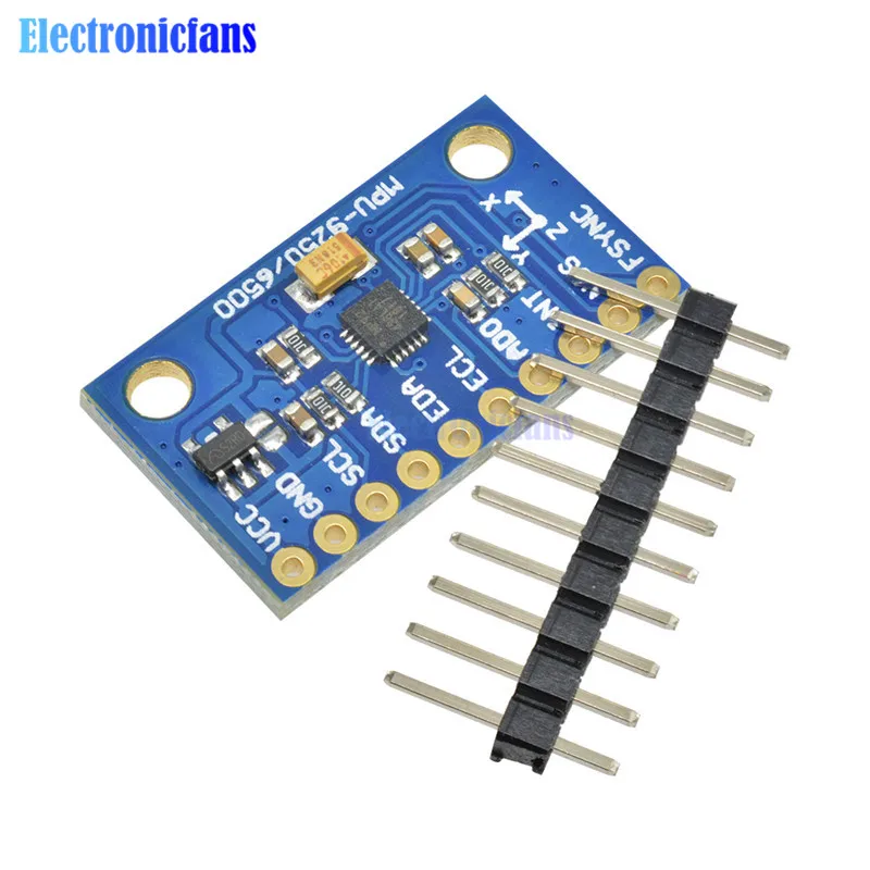 1Set IIC/I2C MPU-9255 MPU9255 Three-Axis Gyroscope+Accelerator+Magnetometer Sensor Board Module GY-9255 3-5V Power
1Set IIC/I2C MPU-9255 MPU9255 Three-Axis Gyroscope+Accelerator+Magnetometer Sensor Board Module GY-9255 3-5V Power