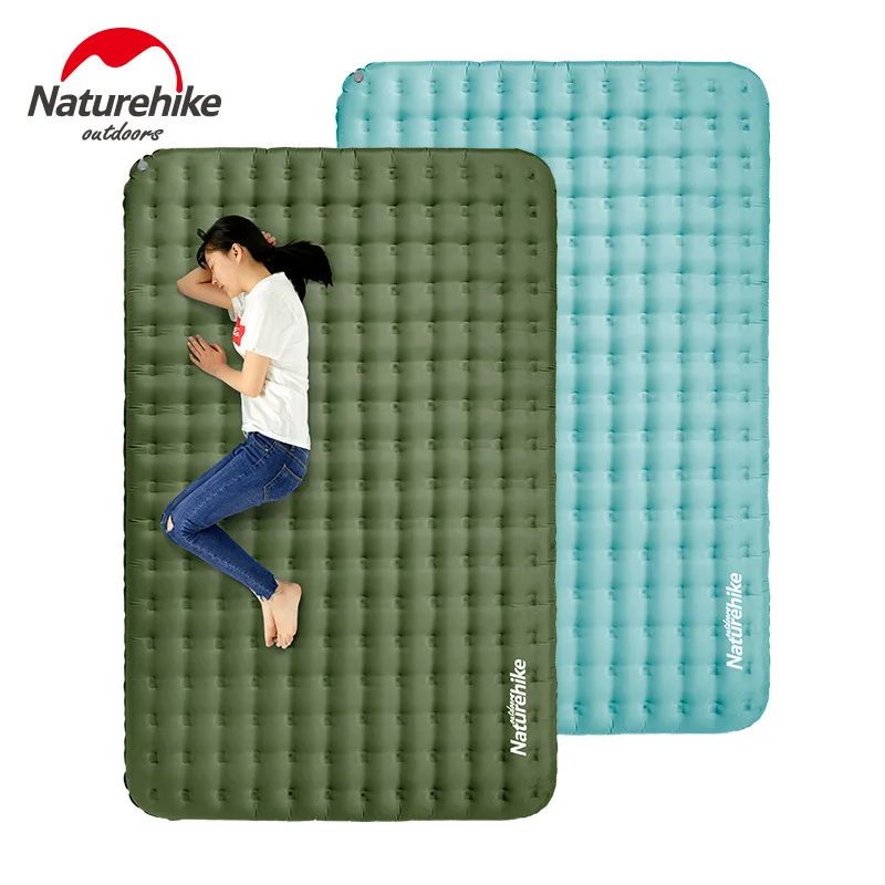 Naturehike Factory sell TPU thickened double inflatable pad double camping nap portable moisture pad 
Naturehike Factory sell TPU thickened double inflatable pad double camping nap portable moisture pad
