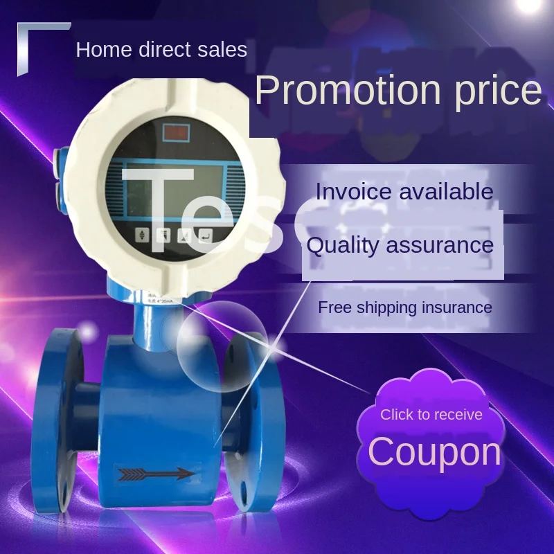 Pipeline electromagnetic flowmeter sewage liquid intelligent integrated explosion-proof meter inserted split sensor
Pipeline electromagnetic flowmeter sewage liquid intelligent integrated explosion-proof meter inserted split sensor