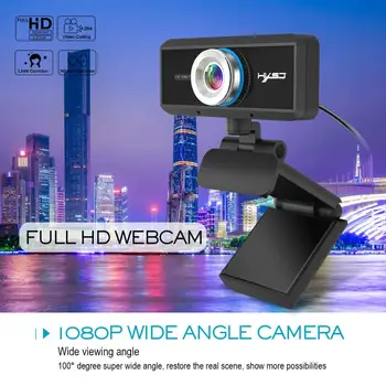 Webcam HD 1080P Computer Desktop Web Camera Cam HD Microphone 360 Degree For Video Conference Online Teaching
Webcam HD 1080P Computer Desktop Web Camera Cam HD Microphone 360 Degree For Video Conference Online Teaching