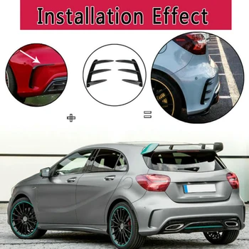 Rear Bumper Splitter For Mercedes Benz W176 A200 A250 A260 A45 AMG Plastic Black 22*15cm Durable
Rear Bumper Splitter For Mercedes Benz W176 A200 A250 A260 A45 AMG Plastic Black 22*15cm Durable