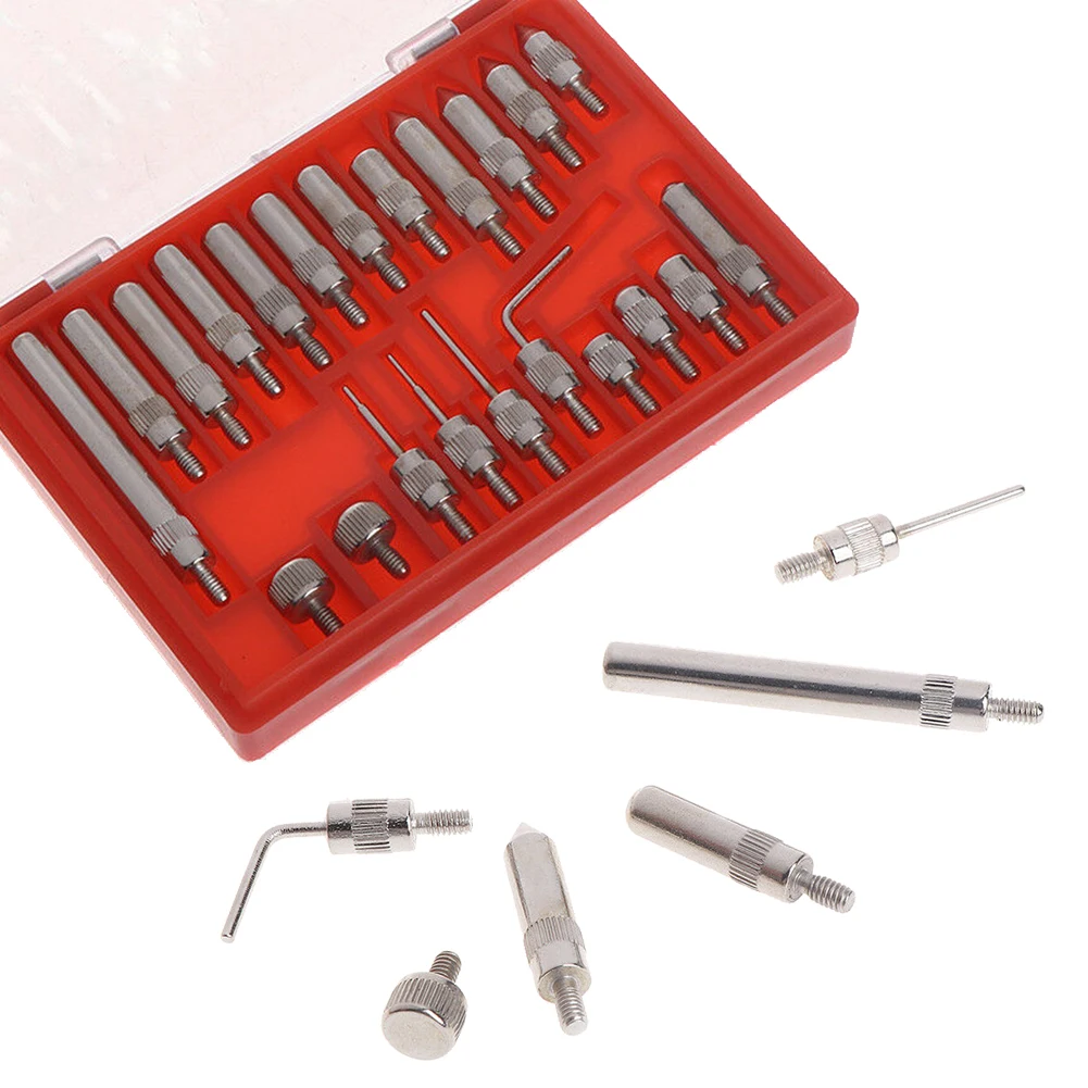 22pcs Steel Dial Gauge Indicator Point Setting 4-48 Threaded Head For Dial Gauge And Test Indicator
22pcs Steel Dial Gauge Indicator Point Setting 4-48 Threaded Head For Dial Gauge And Test Indicator