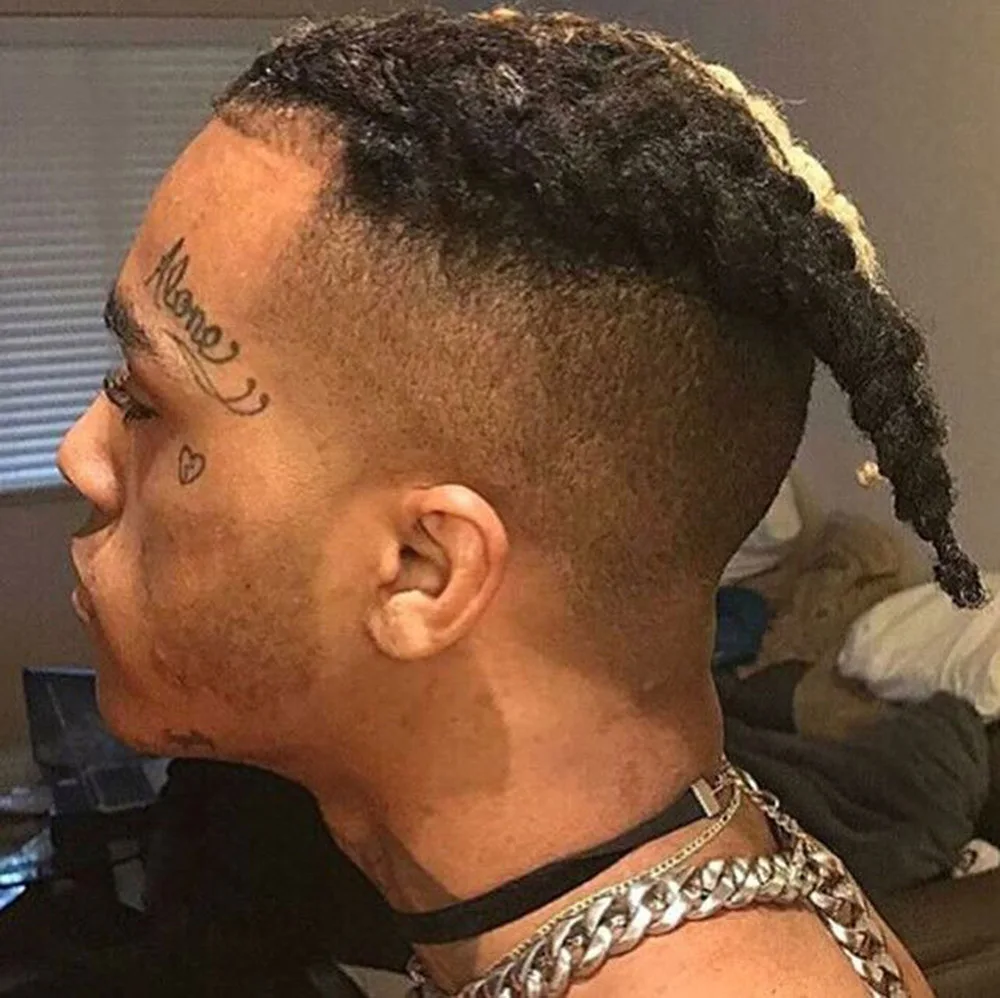 Xxxtentacion haircut