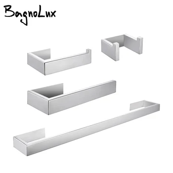 Toilet Paper Holder Towel Hooks Stainless Steel Bedroom Kitchen Self-adhesive Bath Hardware Sets Bathroom Accessories 
Toilet Paper Holder Towel Hooks Stainless Steel Bedroom Kitchen Self-adhesive Bath Hardware Sets Bathroom Accessories