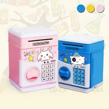 Creative Mini Electronic Password Piggy Bank Cash Coin Security Money Safe ATM Lock Cartoon Piggy Bank Piggy Bank Child Sep 27
Creative Mini Electronic Password Piggy Bank Cash Coin Security Money Safe ATM Lock Cartoon Piggy Bank Piggy Bank Child Sep 27