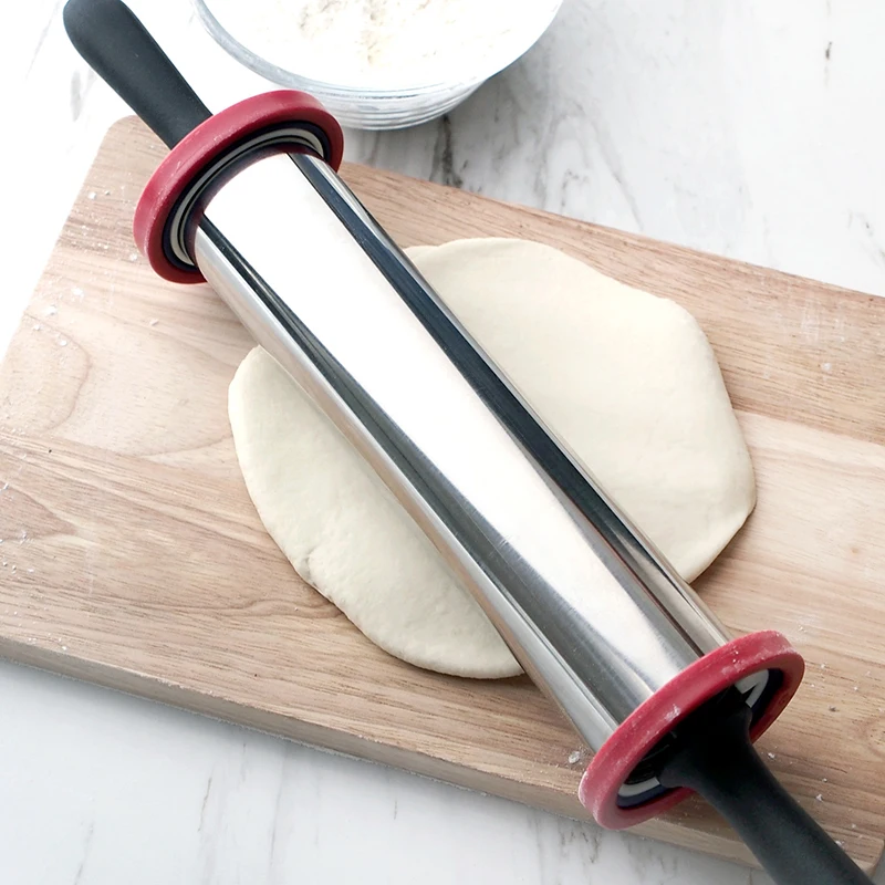11inch Kitchen Rolling Pin Adjustable Rolling Pin Roller Dough Baking Pastry Non-stick Coating Rolling Tools Cooking Pie Gadgets
11inch Kitchen Rolling Pin Adjustable Rolling Pin Roller Dough Baking Pastry Non-stick Coating Rolling Tools Cooking Pie Gadgets