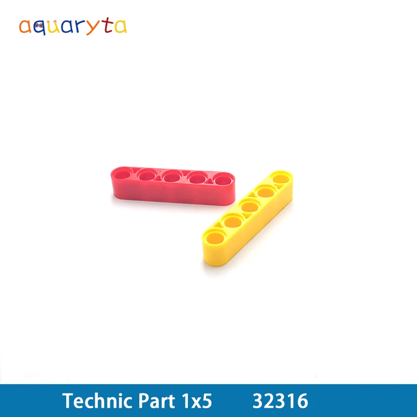 Aquaryta 20pcs Technic Parts Bulk Liftarm 1x5 Thick Train Motor Car Toys for Children Building Blocks Technic Accessories 32316
Aquaryta 20pcs Technic Parts Bulk Liftarm 1x5 Thick Train Motor Car Toys for Children Building Blocks Technic Accessories 32316
