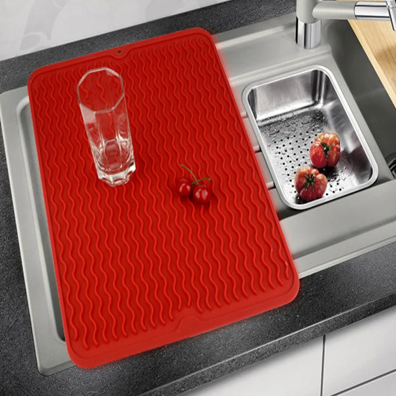 3 Colors Food Grade Multifunction Silicone Placemat Coaster Non-slip Heat Resistant Kitchen Sink Water Proof Cup Mat
3 Colors Food Grade Multifunction Silicone Placemat Coaster Non-slip Heat Resistant Kitchen Sink Water Proof Cup Mat