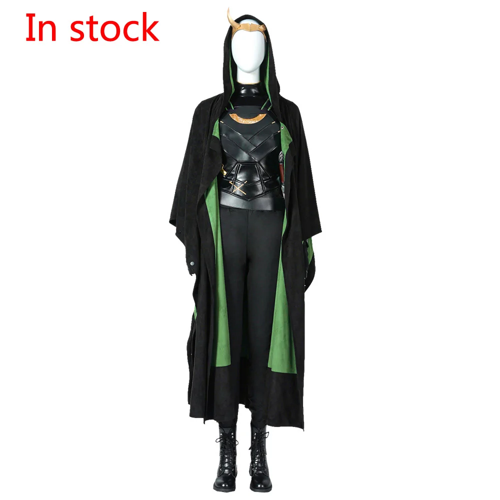 2021 Lady Loki Sylvie Cosplay Costume Lushton Outfit Fancy Crown Headpiece Halloween Carnivalrmance Oufit
2021 Lady Loki Sylvie Cosplay Costume Lushton Outfit Fancy Crown Headpiece Halloween Carnivalrmance Oufit
