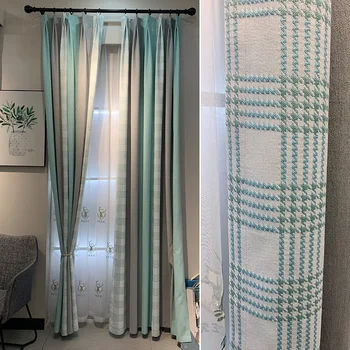 Curtain for Living Room Nordic Modern Minimalist Chenille Cloth Thick Warmth Shading Personality Fashion Curtains
Curtain for Living Room Nordic Modern Minimalist Chenille Cloth Thick Warmth Shading Personality Fashion Curtains