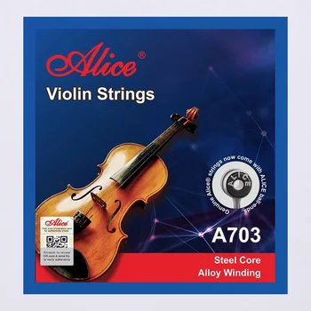 20set Violin Strings 4 pieces E A D G for 1/8 1/4 1/2 3/4 4/4 Common Size - Alice A703
20set Violin Strings 4 pieces E A D G for 1/8 1/4 1/2 3/4 4/4 Common Size - Alice A703