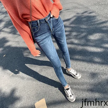2020 Spring and Summer New Jeans Women Were Thin and Versatile Feet Pencil Slim Nine-point Tights Tide Jfmhrx Jeans Woman
2020 Spring and Summer New Jeans Women Were Thin and Versatile Feet Pencil Slim Nine-point Tights Tide Jfmhrx Jeans Woman