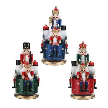 Christmas Wooden Guard Decorations Nutcracker Decor 4 Soldier Toy Music Box Gift
Christmas Wooden Guard Decorations Nutcracker Decor 4 Soldier Toy Music Box Gift
