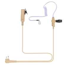 Acoustic PTT Earpiece Secret Agent Security Bodyguard Police 2 Pin Radio Earphone for Motorola CP010 CP140 GP68 EP450 DEP450
Acoustic PTT Earpiece Secret Agent Security Bodyguard Police 2 Pin Radio Earphone for Motorola CP010 CP140 GP68 EP450 DEP450