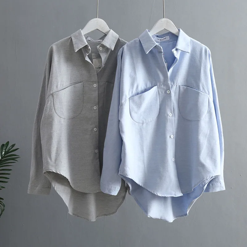 Autumn tops women 2019 women long sleeve shirts solid button ladies tops korean clothing blusas femininas shirts for women 0462
Autumn tops women 2019 women long sleeve shirts solid button ladies tops korean clothing blusas femininas shirts for women 0462