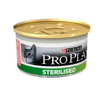 Консервы Purina Pro Plan для стерилизованных кошек и кастрированных котов, лосось и тунец, паштет, банка, 85 г
Консервы Purina Pro Plan для стерилизованных кошек и кастрированных котов, лосось и тунец, паштет, банка, 85 г