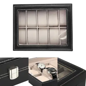 Professional 10 Grid Slots Jewelry Watches Display Storage Square Box Case Inside Container Organizer Box Holder
Professional 10 Grid Slots Jewelry Watches Display Storage Square Box Case Inside Container Organizer Box Holder