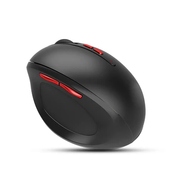HXSJ Wireless Vertical Mouse 2.4GHz USB Receiver Optical Mice 7 Buttons Max 2400 DPI Mouse
HXSJ Wireless Vertical Mouse 2.4GHz USB Receiver Optical Mice 7 Buttons Max 2400 DPI Mouse