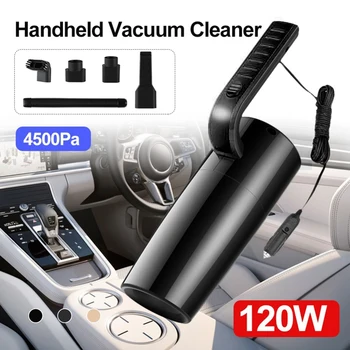 Portable Car Vacuum Cleaner ,120W 4500PA High Suction Low Noise Handheld Vacuum Cleaner Wet/Dry Vacuum Cleaner
Portable Car Vacuum Cleaner ,120W 4500PA High Suction Low Noise Handheld Vacuum Cleaner Wet/Dry Vacuum Cleaner