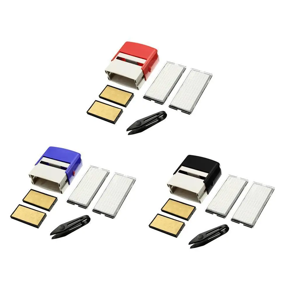VIVIDCRAFT Self Inking Stamp Set Custom Personalised Business Address Number Name DIY Kit Printing Rubber Tweezers Stamp wi F4J4
VIVIDCRAFT Self Inking Stamp Set Custom Personalised Business Address Number Name DIY Kit Printing Rubber Tweezers Stamp wi F4J4