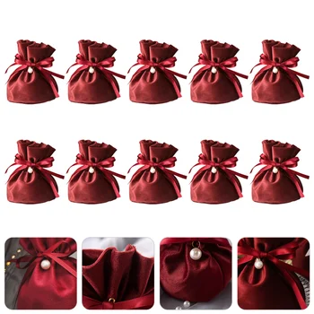 10Pcs Exquisite Creative Attractive Festival Candy Bags Candy Pouch Drawstring Bags for Valentine Wedding Christmas
10Pcs Exquisite Creative Attractive Festival Candy Bags Candy Pouch Drawstring Bags for Valentine Wedding Christmas