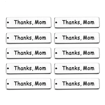 5pcs/lot 10*40mmstainless steel custom letter word pendant DIY jewelry making bracelet necklace pendant accessories wholesale
5pcs/lot 10*40mmstainless steel custom letter word pendant DIY jewelry making bracelet necklace pendant accessories wholesale